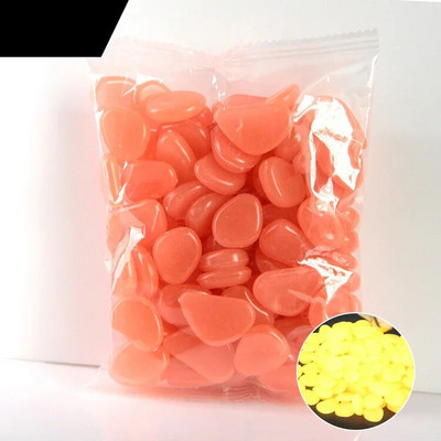 Vanjsko dvorište Svjetleće kamenje Sjajni kamenčići Dekoracije Akvarijum Akvarij Prirodni kristali Kamen Noćni vrt Vanjski dekor