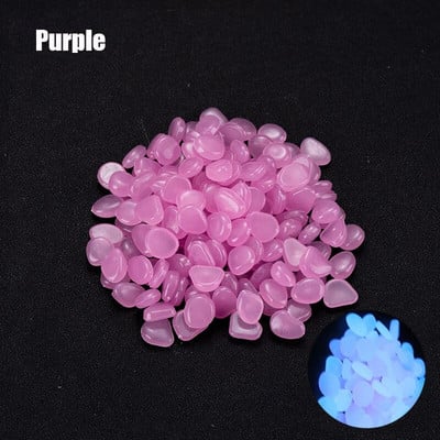 50/100 tk. Pimedas aias helendavad kivikesed kõnniteel Aia terrass Muru aed siseõu kalapaak akvaariumi kaunistus helendav kivi