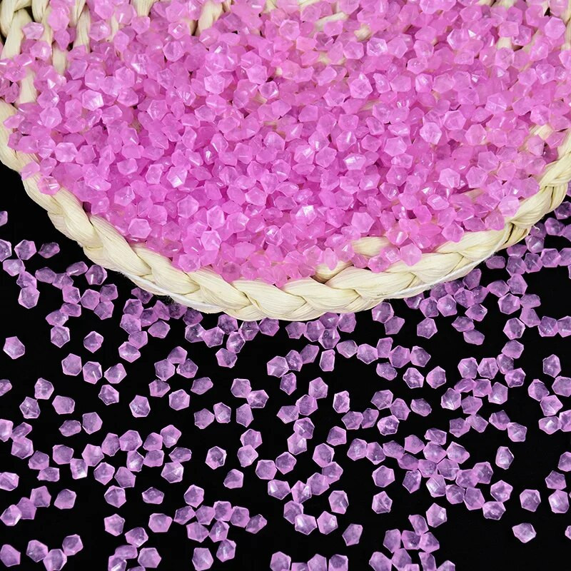 1000 vnt. 3-5 mm sodo akmenukai žėrintys akmenys uolos takas sodo takas terasa veja rezervuaras akvariumo apdaila švyti tamsoje