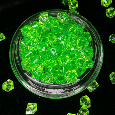 100 komada svečanih potrepština Simulacija ledenih kolača Dekoracije Lažne kocke Akrilne plastike Kristalni kameni rekviziti Blagdansko rođendansko dotjerivanje