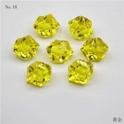 Ακρυλικά, κοσμήματα με χάντρες 100τμχ/Σετ Χρώμα Ενυδρείο Ακρυλικές Πέτρες Κρυστάλλινα Παγάκια Διακοσμητικά Βάζο Γεμιστικό Βότσαλο Κήπος Δεξαμενής Ψαριών