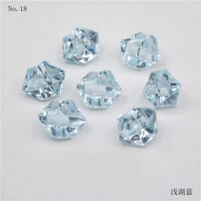 Ακρυλικά, κοσμήματα με χάντρες 100τμχ/Σετ Χρώμα Ενυδρείο Ακρυλικές Πέτρες Κρυστάλλινα Παγάκια Διακοσμητικά Βάζο Γεμιστικό Βότσαλο Κήπος Δεξαμενής Ψαριών