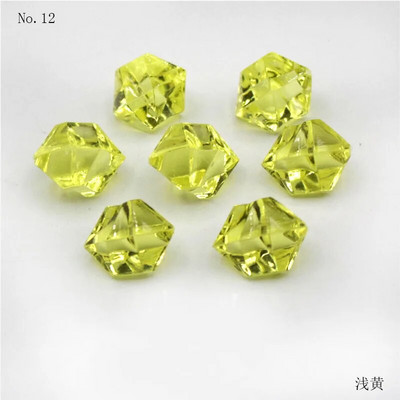 Ακρυλικά, κοσμήματα με χάντρες 100τμχ/Σετ Χρώμα Ενυδρείο Ακρυλικές Πέτρες Κρυστάλλινα Παγάκια Διακοσμητικά Βάζο Γεμιστικό Βότσαλο Κήπος Δεξαμενής Ψαριών