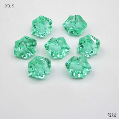 Ακρυλικά, κοσμήματα με χάντρες 100τμχ/Σετ Χρώμα Ενυδρείο Ακρυλικές Πέτρες Κρυστάλλινα Παγάκια Διακοσμητικά Βάζο Γεμιστικό Βότσαλο Κήπος Δεξαμενής Ψαριών