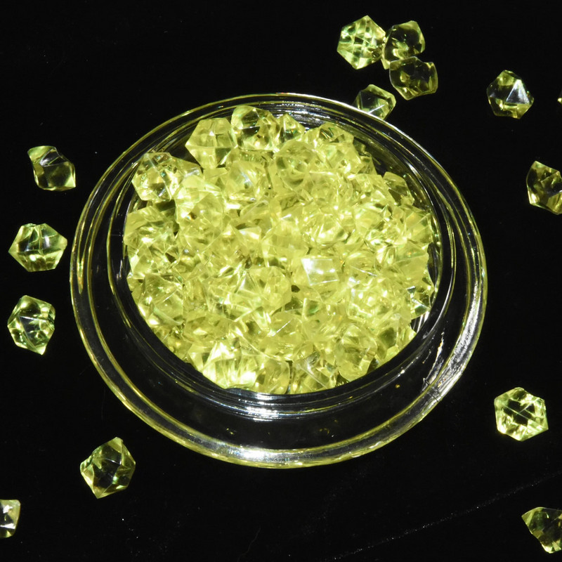 Ακρυλικά, κοσμήματα με χάντρες 100τμχ/Σετ Χρώμα Ενυδρείο Ακρυλικές Πέτρες Κρυστάλλινα Παγάκια Διακοσμητικά Βάζο Γεμιστικό Βότσαλο Κήπος Δεξαμενής Ψαριών