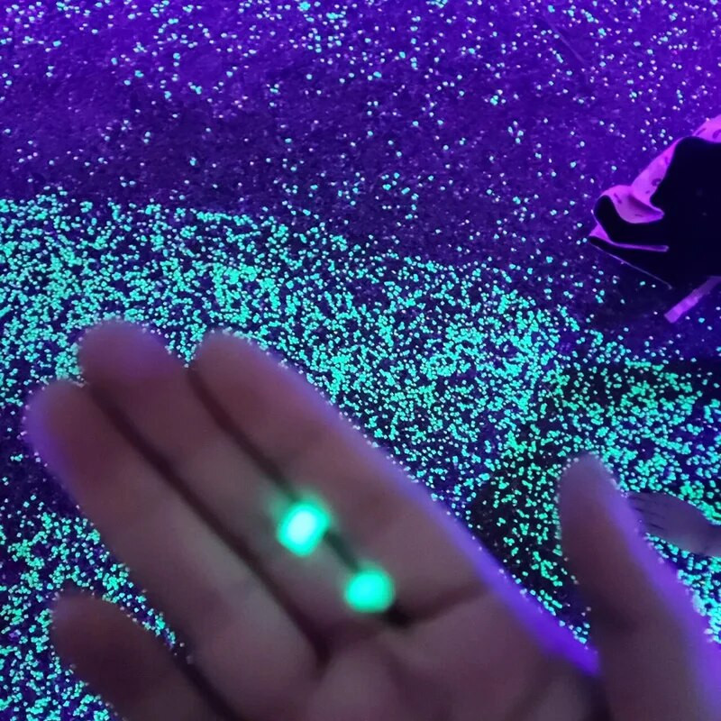 1000 tk 3-5mm helendavad kivid pimeduses helendavad veerised õueaed mururada käiguteed kaunistused kristallid kivid