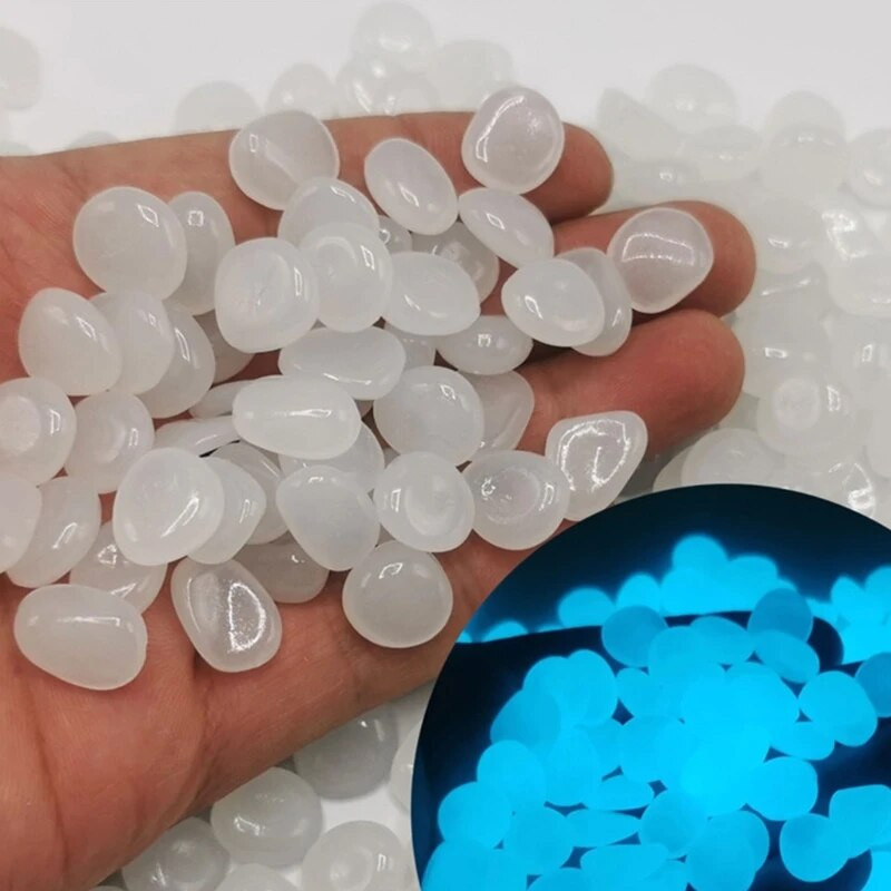 Rezervoare de pești de acvariu Pietricele de grădină Pietre strălucitoare Stâncă pentru alei Alei de grădină Terase Peluză Decor de curte Pietre luminoase DropShip