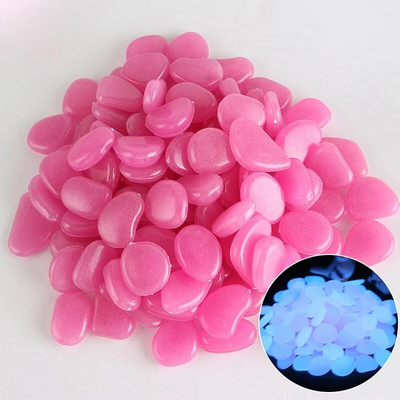 Svjetleće kamenje Šljunak svijetli u mraku Akvarij Pijesak Akvarij Kamenje za šetnice Staza Terasa Travnjak Vrt Dekoracija dvorišta Mješavina boja