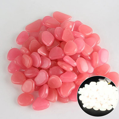 Svjetleće kamenje Šljunak svijetli u mraku Akvarij Pijesak Akvarij Kamenje za šetnice Staza Terasa Travnjak Vrt Dekoracija dvorišta Mješavina boja