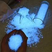 3000 kom/vreći Svjetleći pijesak koji svijetli u tami Kamenčići Kamen Kućni vrt Vanjska staza Dekoracija travnjaka Fish Tank Dekoracija akvarija 3-5 mm