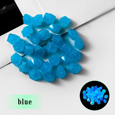 Svjetleći sjaj Vanjsko dvorište Svjetleće kamenje Vrtni kamenčići svijetle u tami Ribe Dekoracija akvarija Prirodni vrtni sjaj u kamenju