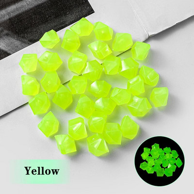 Svjetleći sjaj Vanjsko dvorište Svjetleće kamenje Vrtni kamenčići svijetle u tami Ribe Dekoracija akvarija Prirodni vrtni sjaj u kamenju