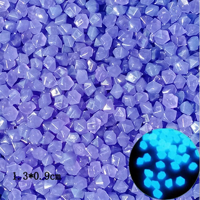 50/100/200kom vrtni ukras kamenčići svjetleći kamen sjaji u svjetlećim ukrasnim kamenčićima vanjska dekoracija akvarija s ribicama