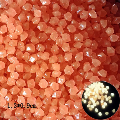 50/100/200kom vrtni ukras kamenčići svjetleći kamen sjaji u svjetlećim ukrasnim kamenčićima vanjska dekoracija akvarija s ribicama