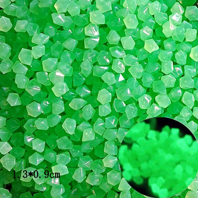 50/100/200kom vrtni ukras kamenčići svjetleći kamen sjaji u svjetlećim ukrasnim kamenčićima vanjska dekoracija akvarija s ribicama