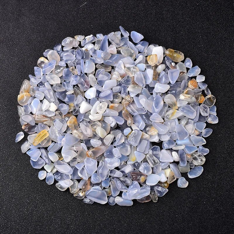 100g 4 veličine Safirni kamen Prirodni miješani kvarcni kristalni kamen Stijena šljunak Uzorak rezervoara Dekor prirodno kamenje i minerali