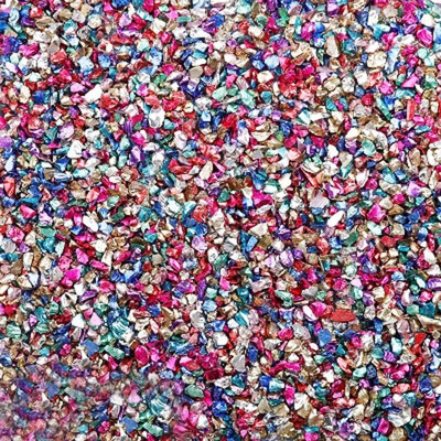 25/50g 1-4mm Μικτά μη πορώδη ακανόνιστα μικρά σωματίδια χαλικιού DIY Παραγωγή Υλικών Διακόσμησης Κρυστάλλων Εποξειδικής Γέμισης