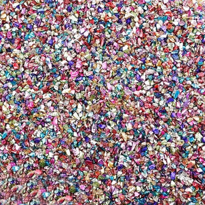 25/50g 1-4mm Μικτά μη πορώδη ακανόνιστα μικρά σωματίδια χαλικιού DIY Παραγωγή Υλικών Διακόσμησης Κρυστάλλων Εποξειδικής Γέμισης