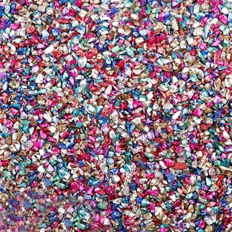25/50g 1-4mm Μικτά μη πορώδη ακανόνιστα μικρά σωματίδια χαλικιού DIY Παραγωγή Υλικών Διακόσμησης Κρυστάλλων Εποξειδικής Γέμισης