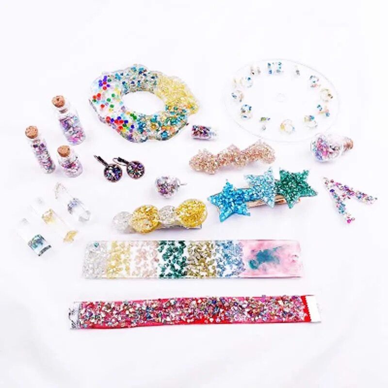 25/50g 1-4mm Μικτά μη πορώδη ακανόνιστα μικρά σωματίδια χαλικιού DIY Παραγωγή Υλικών Διακόσμησης Κρυστάλλων Εποξειδικής Γέμισης