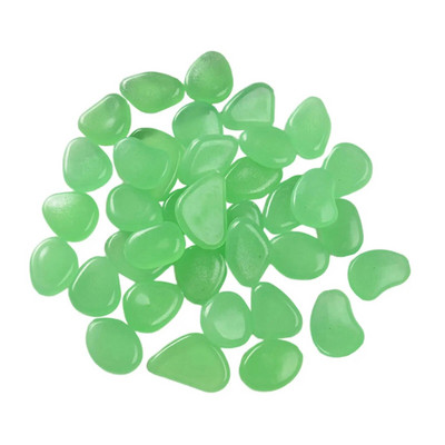 50x Švyti tamsiose uolose Dekoratyvinis mikro peizažas Šviečiantys akmenys Šviečiantys