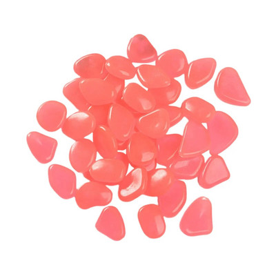 50x Švyti tamsiose uolose Dekoratyvinis mikro peizažas Šviečiantys akmenys Šviečiantys