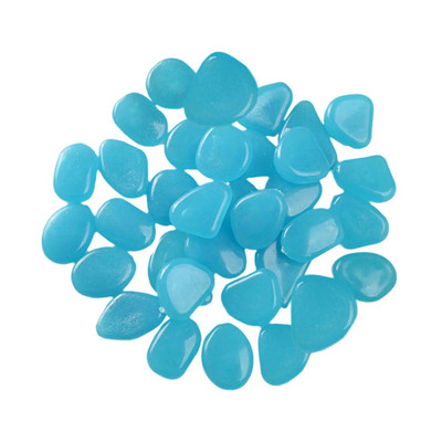 50x Švyti tamsiose uolose Dekoratyvinis mikro peizažas Šviečiantys akmenys Šviečiantys