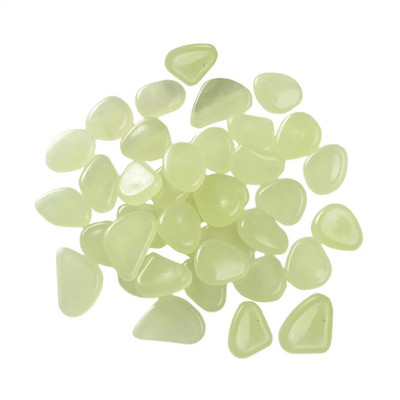 50x Švyti tamsiose uolose Dekoratyvinis mikro peizažas Šviečiantys akmenys Šviečiantys