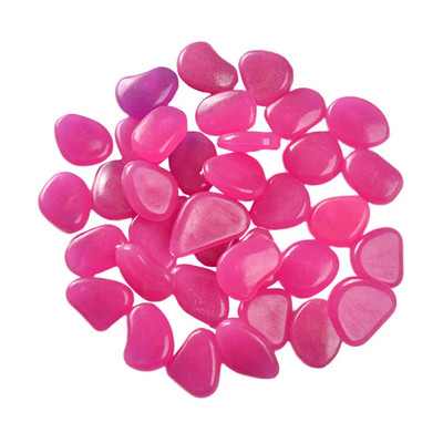 50x Švyti tamsiose uolose Dekoratyvinis mikro peizažas Šviečiantys akmenys Šviečiantys