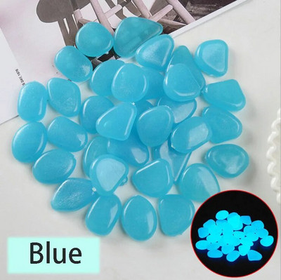 20*25 mm vrtni dekor vanjsko svjetleće kamenje koje svijetli u mraku ukrasni kamenčići travnjak vrtna terasa akvarij dekoracija