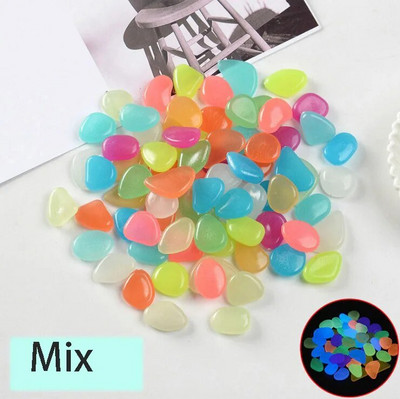 20*25 mm vrtni dekor vanjsko svjetleće kamenje koje svijetli u mraku ukrasni kamenčići travnjak vrtna terasa akvarij dekoracija