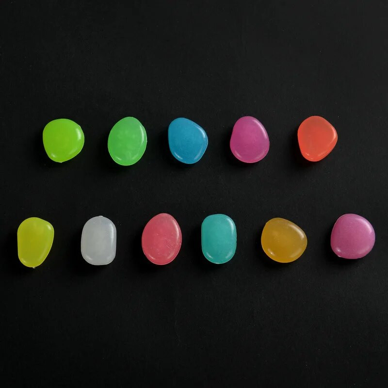 20*25 mm vrtni dekor vanjsko svjetleće kamenje koje svijetli u mraku ukrasni kamenčići travnjak vrtna terasa akvarij dekoracija