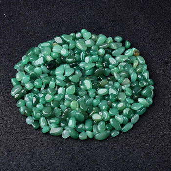 100g 4 μεγεθών Σμαραγδένιο Πράσινο Φυσικό Μικτό Κρύσταλλο Χαλαζία Stone Rock Χαλίκι Δείγμα Δεξαμενής Διακόσμηση Φυσικών λίθων και ορυκτών