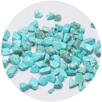 100 γραμμάρια 4 μεγεθών μπλε του ουρανού, φυσικό μικτό κρύσταλλο χαλαζία, πέτρα χαλίκι, δείγμα δεξαμενής διακόσμησης φυσικές πέτρες και ορυκτά