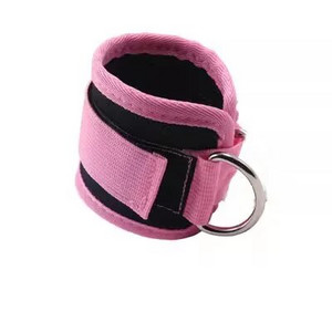 Kulkšnies dirželiai kabelių mašinoms Paminkštinti kulkšnies rankogaliai treniruotėms kojoms Pilnai reguliuojami ir kvėpuojantys kulkšnies rankogaliai 1vnt