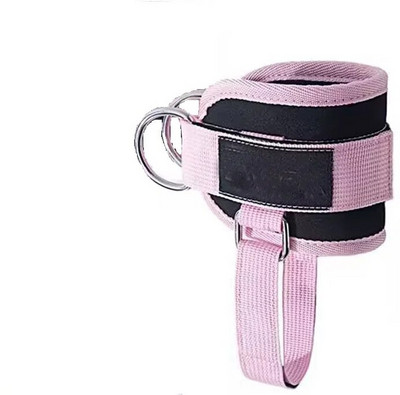 Kulkšnies dirželiai kabelių mašinoms Paminkštinti kulkšnies rankogaliai treniruotėms kojoms Pilnai reguliuojami ir kvėpuojantys kulkšnies rankogaliai 1vnt