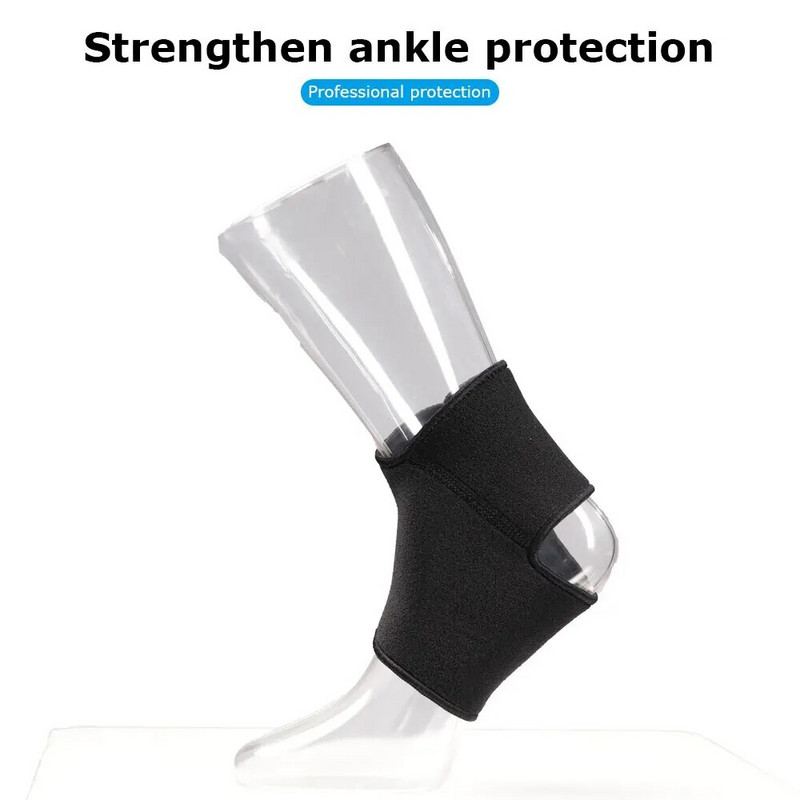 Kulkšnies petnešos Neopreno kompresiniai reguliuojami dirželiai nuo artrito Achilo sausgyslės uždegimo ir patemptos kulkšnies 1 PC