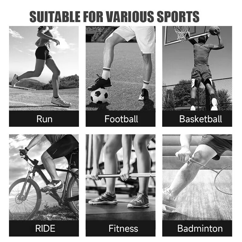 Steznik za gležanj Jedna veličina odgovara svima, podesiva tanka kompresija od neoprena za muškarce i žene