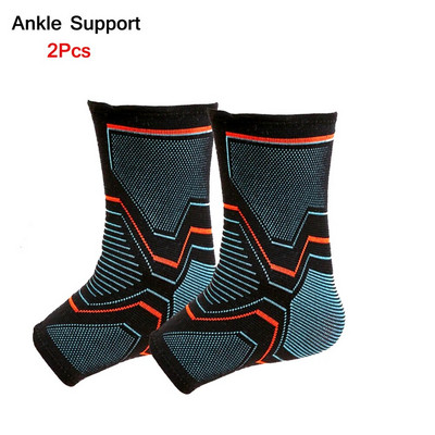 2 kom. Sportska potpora za pričvršćivanje gležnja Steznica za gležanj Kompresijska potpora rukava Elastični zavoj Manžete za stopala Sportske čarape za trčanje