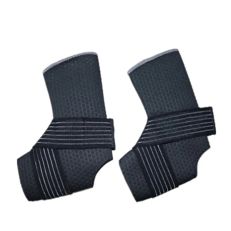 1 tk neopreenist kompressiooniga pahkluu tugi, kannavalu, plantaarfastsiit, spordijõusaali pahkluu kaitse elastse sidemega