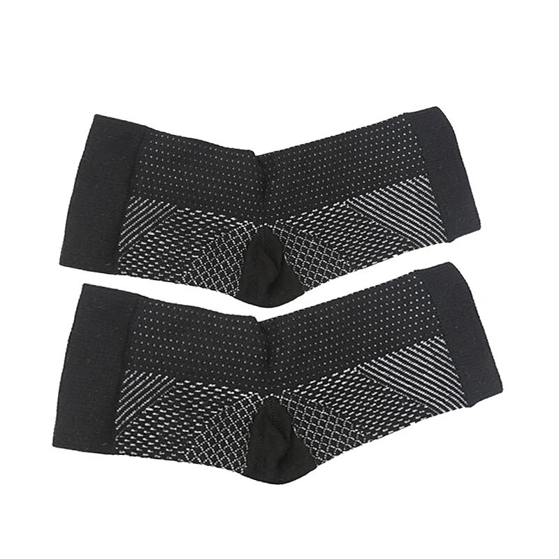 Väsimusevastased spordialad pahkluu toetavad jooga survesokid valu leevendavad jalavarrukad venituskompressioon hingavad mustad traksidega sokid