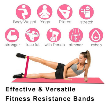 Yoga Resistance Bands For Fitness Pilates Sport Gym Home Training Fitness Gum Workout Bodybuilding Crossfit Training Equipment