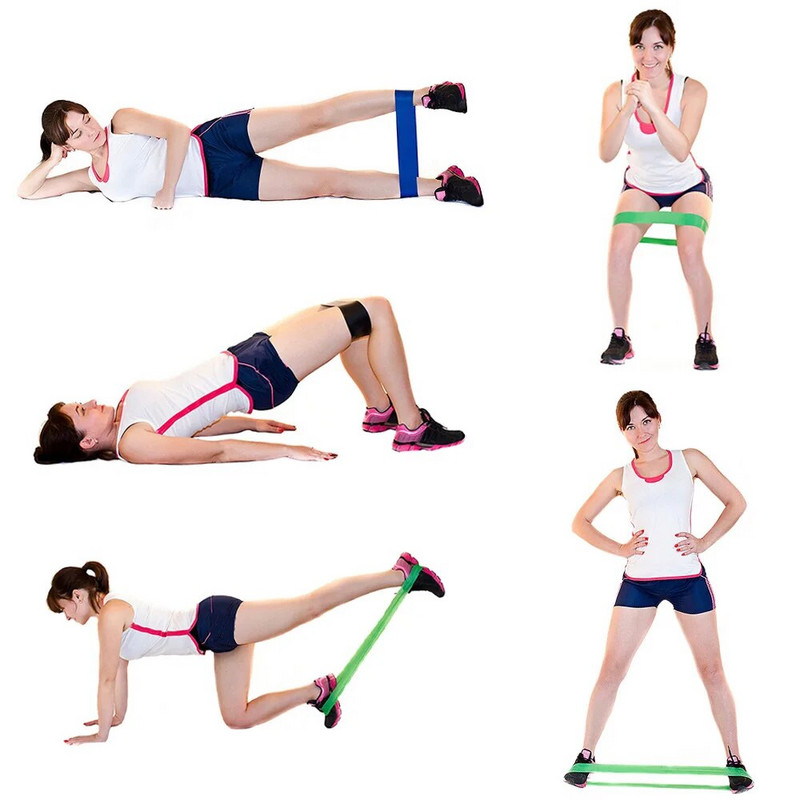 Jogai atsparios juostos, skirtos kūno rengybai Pilateso sporto salė Namų treniruotės Fitneso dantenų treniruotės Kultūrizmas Crossfit treniruočių įranga