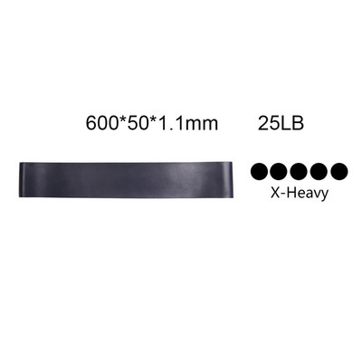 Jogai atsparios juostos, 5 spalvų pasipriešinimo kilpa, tempimas pilatesas, kūno rengybos įranga, sporto salė, namų sporto treniruotės (5–25 svar.)