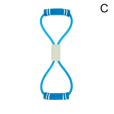 8 Wordi jooga närimiskumm Fitness Vastupanu kummipaelad Rind Lihas Tõmma Kummist Laienduspaelad Treening Elastne Treeningnöör Fitn C3J5