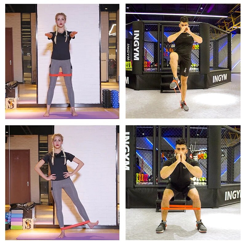 Γιόγκα Pull Rope Fitness Resistance Bands weerstand band fitnes Προπόνηση Ζώνες άσκησης Πόδια Εκπαίδευση τέντωμα Ελαστική λαστιχένια ζώνη