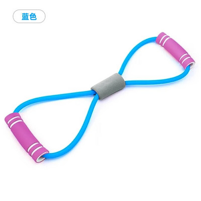 Gimnastikos salė 8 žodžių elastinė juosta krūtinės lavinimo guma prailginimo virvė Sportinė treniruotė Atsparumo juostos Fitneso įranga Jogos treniruotės