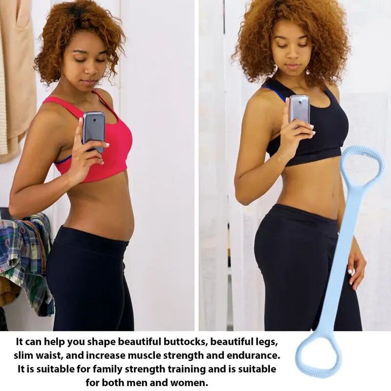 Trake za istezanje ruku Vježbač za ruke Otporan na klizanje Izdržljive višenamjenske elastične trake za rame Ruka 8 za rastezanje za kućnu teretanu