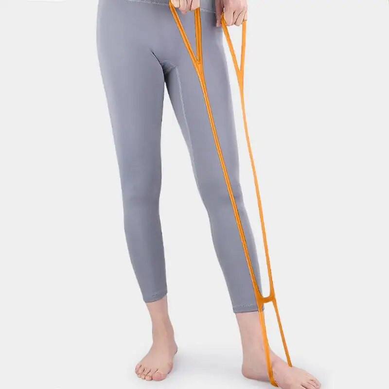 Elastične trake za vježbanje s tri prstena za vježbanje užeta za vježbanje za pomoć u jogi Mekana i elastična elastična užeta za povlačenje u fitnesu za vježbanje