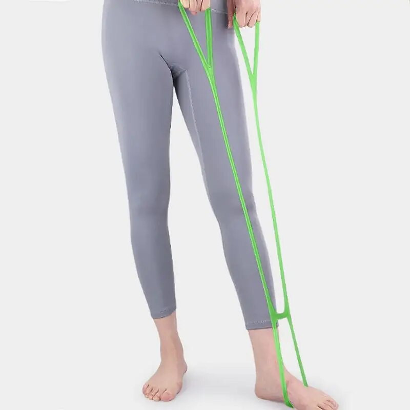 Elastične trake za vježbanje s tri prstena za vježbanje užeta za vježbanje za pomoć u jogi Mekana i elastična elastična užeta za povlačenje u fitnesu za vježbanje